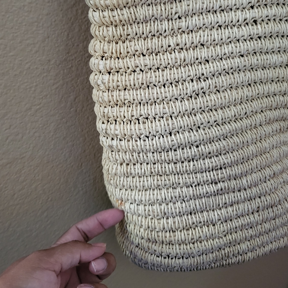 Talbots Straw Tote Purse - Picture 11 of 14